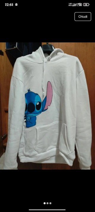 Felpa con Stitch