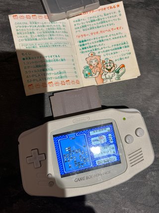 Dr. Mario Game Boy DMG-VUA con manual