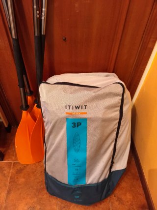 Kayak hinchable Itiwit 3 plazas