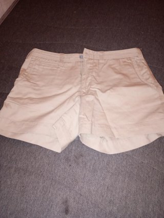 Pantalones cortos beige