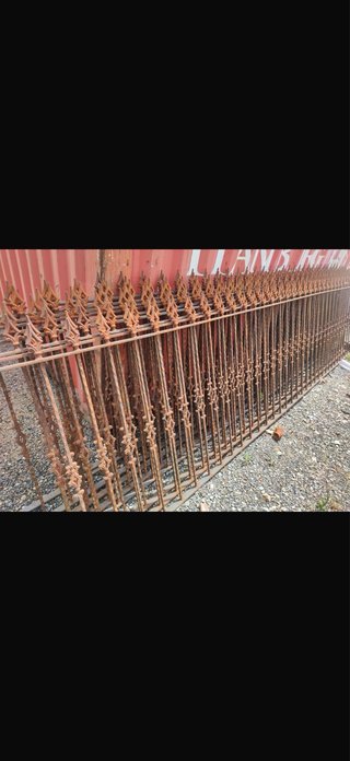 Rejas de hierro forjado antiguas