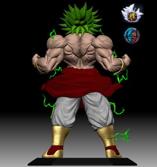 Figura Broly Busto Resina DBS