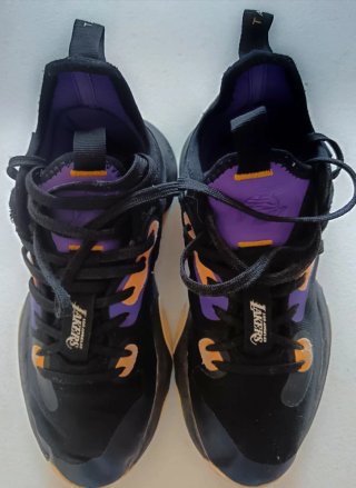 Zapatillas Baloncesto Nike Lakers Negras Moradas