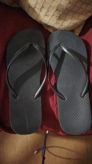 Chanclas negras talla 38