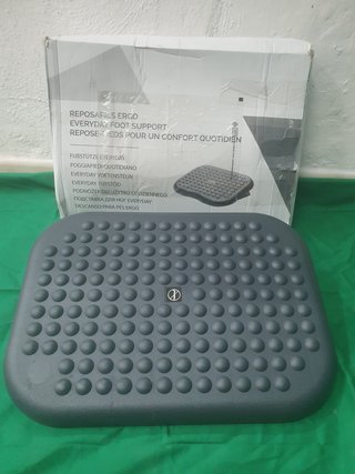 Reposapiés Ergonómico Oficina Gris