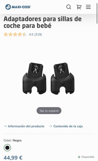 Adattatori universali Maxi Cosi