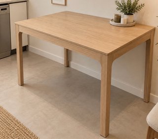 Mesa de comedor/cocina de madera