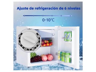 Mini nevera con pequeño congelador