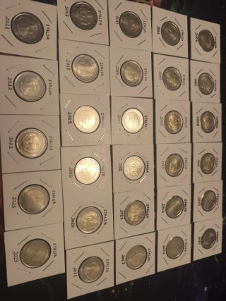 Monedas 2 euros conmemorativas Italia