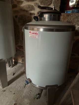 Depósitos fermentación acero inoxidable