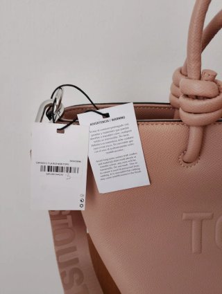 Bolso Tous rosa nuevo con etiqueta