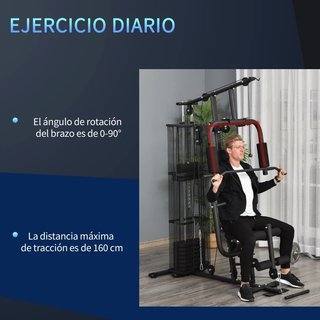 Máquina de musculación multifunción
