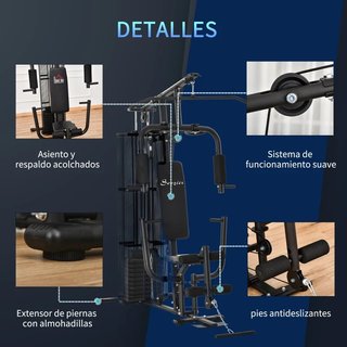 Máquina de musculación multifunción