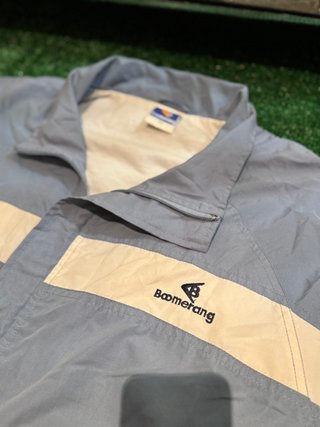Chaqueta Boomerang Vintage Azul y Blanco