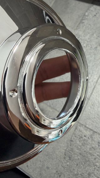Tapa Cromo Faro VW Golf IV Xenon