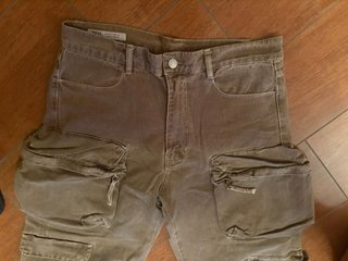 baggy cargo jeans zara utility pocket
