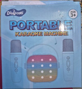 Karaoke Portátil Dislocati Multicolor