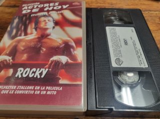 Película VHS Rocky (Sylvester Stallone)