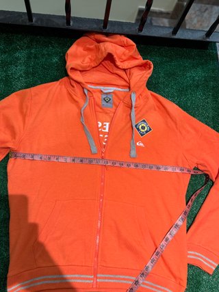Sudadera Quiksilver Naranja Vintage