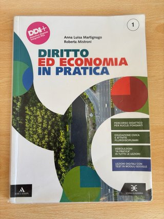 Diritto ed economia in pratica 1
