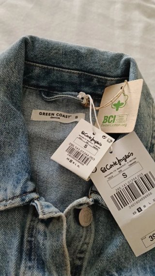 Cazadora Vaquera Green Coast Talla S
