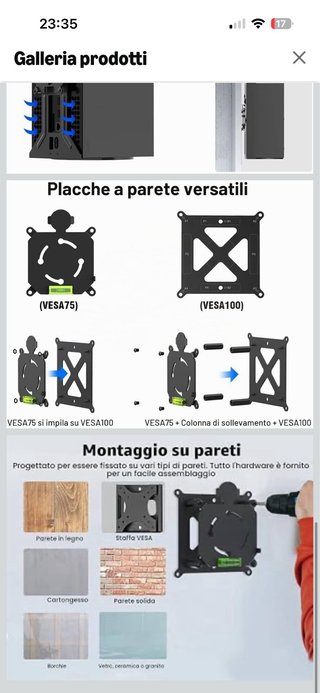 Supporto da parete per xbox nuovo