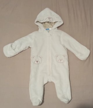 Lote 2 Buzos Peluche Bebé 0-3 Meses + regalo