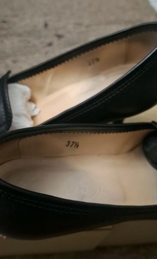 Zapatos Tod's Negros Mujer(Talla 37.5)
