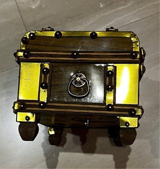 Caja Cofre Baúl Joyero Musical
