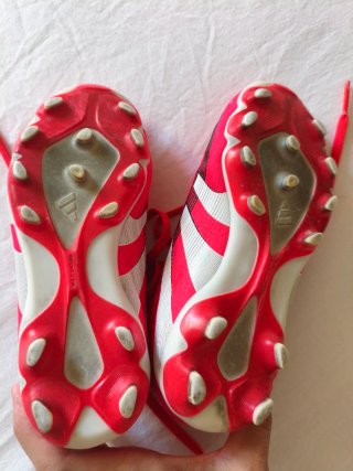Botas de fútbol Adidas Predator Rojas Para niño