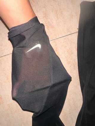 Calze sportive Nike nere da donna