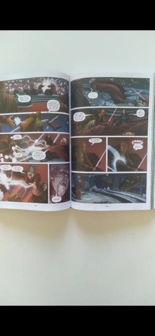 Comic 2 trilogías star wars