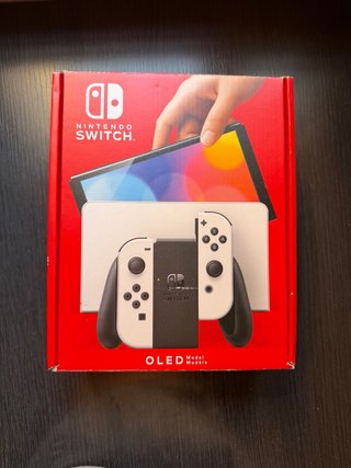 Nintendo Switch OLED Blanco con accesorios