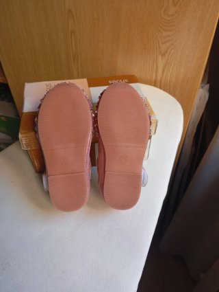 Zapatos niña rosa brillantes Talla 25