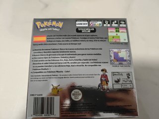 Caja Repro Pokemon Plata Game Boy Color