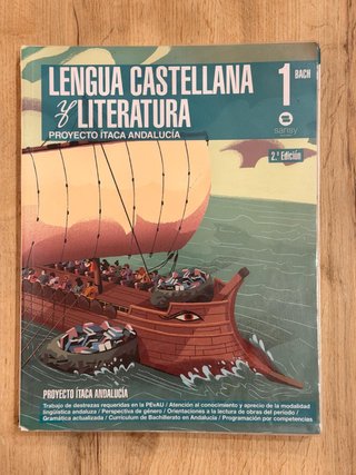 Lengua castellana y literatura, 1 BACH