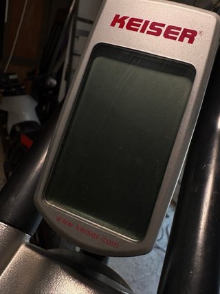 Bicicleta Elíptica Profesional Keiser M3