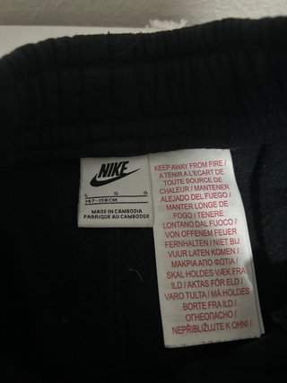 Pantaloni Nike neri originali