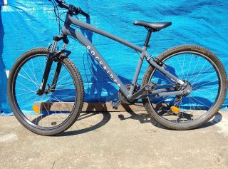 Bicicleta de Montaña Rockrider Gris