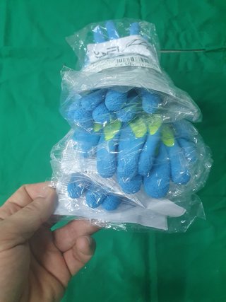12x Guantes Niños FUZZO T2-3