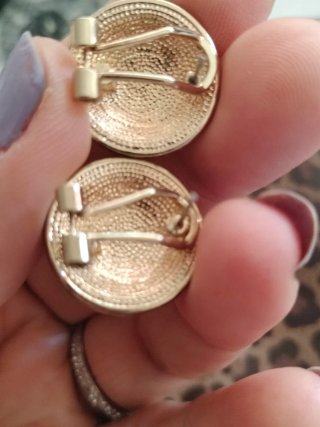 Pendientes Chanel Vintage Dorados y Plateados