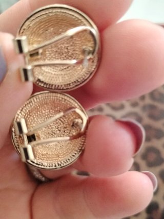Pendientes Chanel Vintage Dorados y Plateados