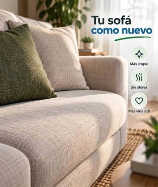 Limpieza de sofás a domicilio en Barcelona