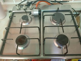Cocina de gas 4 fuegos