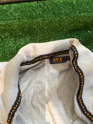 Polo Gris Avirex AVX