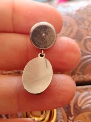 Pendientes Vintage Turquesa y Plata