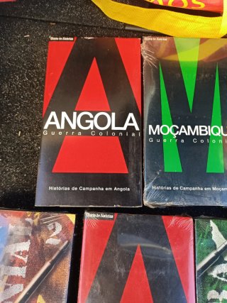 Coleção K7 VHS Guerra Colonial