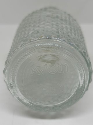 Frasco de vidrio Avon