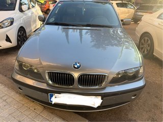BMW Serie 3 e46. 320I. 250.000 km. Gris.Etiqueta B