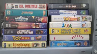 Películas VHS Disney Pixar